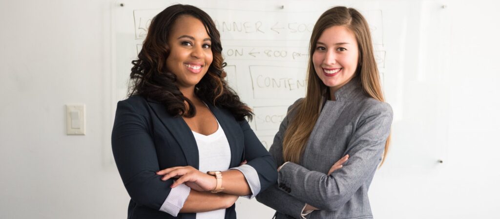 two business women